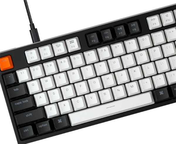 Keychron C Wired Hot Swap Retro Mechanical Keyboard Red Switches C M Z Mwave