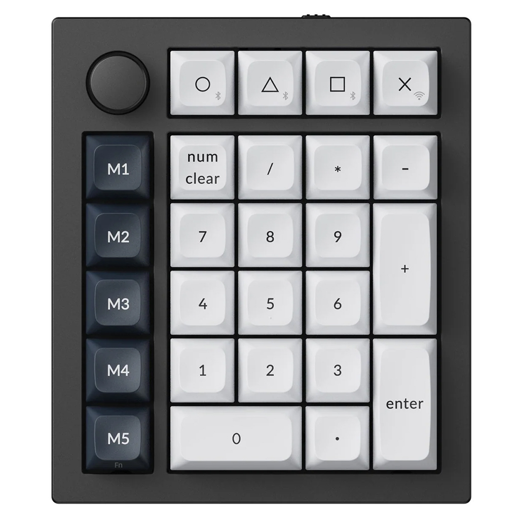 Keychron Q0 Max Hot Swap RGB Wireless Number Pad Black Gateron Jupiter Brown KBKCQ0MM3 Mwave