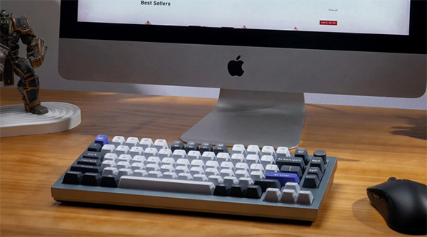 Keychron Q1 Pro RGB Hot Swappable Grey Mechanical Keyboard K Pro