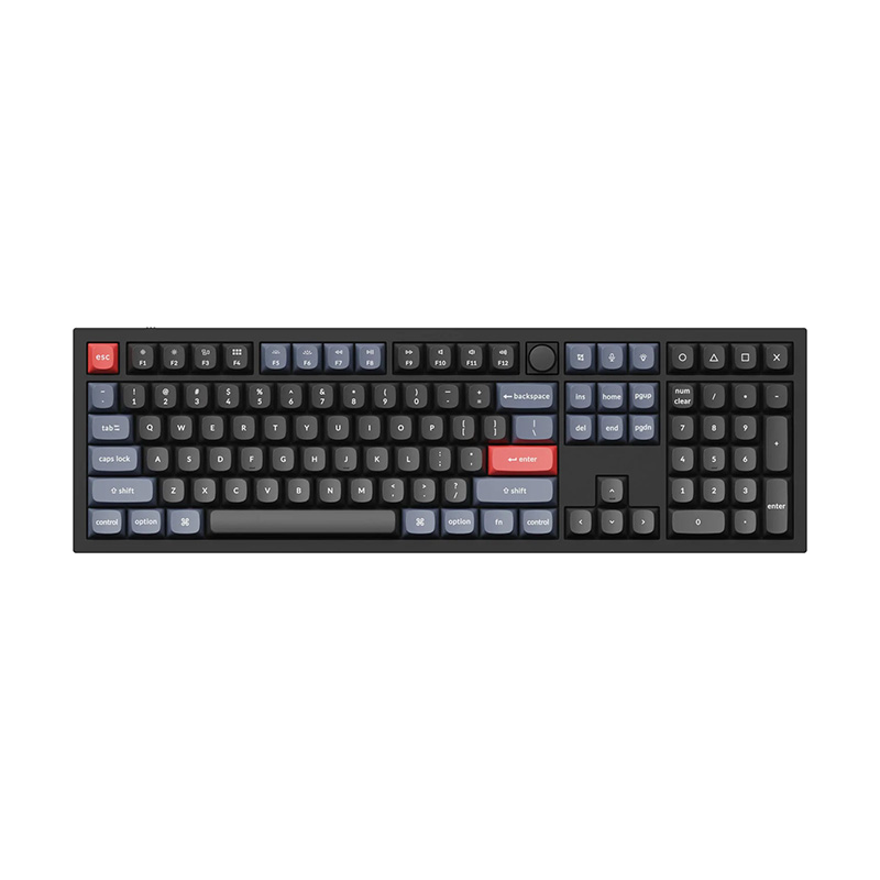 Open Box Keychron Q Knob Hot Swappable Rgb Mechanical Keyboard Gateron G Pro Red Q M Z