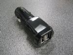 iPhone & iPad Dual USB Port Car Charger Black