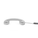 Native Union Moshi Moshi Pop Phone Retro Handset - Soft Touch Silver