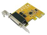 Sunix SER6437AL PCIE 2-Port Serial RS-232 Low Profile Card (DB9M)
