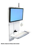 Ergotron 60-593-216 Styleview Monitor and Keyboard Mounting Kit for High Traffic