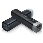 Noontec Powerme 2600mA Power Bank w/ LED Torch - Black