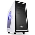 Deepcool Tesseract SW Windowed Mid-Tower ATX Case - White
