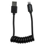 StarTech 0.3m Coiled Lightning to USB Cable