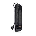 Belkin Pro Series 8-Way Surge Protector w/AV F-Type TEL & RJ45 + $250K (3m 