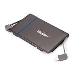 BlueEye BP3000 3000mAh Ultra Slim Power Bank, Micro USB+Lightning Cable - Grey