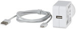 2.4A Wall Charger with Lightning Lead to suit iPhone, iPad, iPod