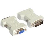 DVI Male to VGA Female - White / Black