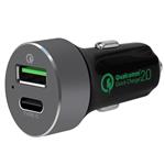 mbeat QuickBoost C Dual Port Smart USB Car Charger