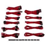 Corsair DC Premium Sleeved Cable Pro Kit Type 4 Gen 3 - Red