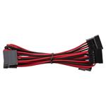 Corsair SATA Premium Sleeved Cable Type 4 Gen 3 - Red/Black