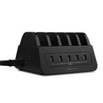 mbeat GorillaPower Dock 5-Port 60W USB Charging Dock with 2 AU Power Sockets