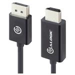 Alogic 2m Elements DisplayPort to HDMI Cable - (M/M)