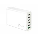 j5create 58W 6-Port USB QC 3.0 Super Charger