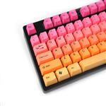 Tai-Hao MX Switch Type Doubleshot PBT 104-Key ANSI Keycap Set - Rainbow