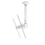 Atdec Telehook 3070 Ceiling Mount Tilt Short (900mm) - White