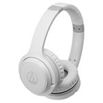Audio-Technica S200BT Bluetooth Headphones With Built In Mic - White