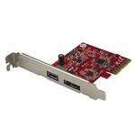 StarTech USB 3.1 Type-A Gen 2 10Gbps + eSATA PCIe Adapter Card