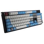 Tai-Hao MX-Switch Type Doubleshot ABS 104-Key ANSI Keycap Set - BL/RD/WH/GRY