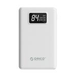 Orico 8000mAh Smart Power Bank with Display Screen  - White