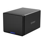 Orico 5 Bay USB Type-C Hard Drive Enclosure with Raid - Black
