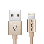 ADATA Lightning USB Data Sync/Charge Cable Aluminium - Gold
