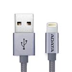ADATA Lightning USB Data Sync/Charge Cable Aluminium - Titanium