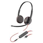 Plantronics Blackwire C3225 Stereo UC USB-C Headset w/ 3.5mm