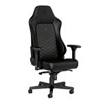 noblechairs HERO Series Faux Leather Gaming Chair - Black/Gold
