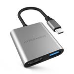 HyperDrive 3-in-1 USB-C Hub for USB-C Devices - Space Grey