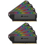 Corsair Dominator Platinum RGB 64GB (8x 8GB) DDR4 3200MHz Memory - Black