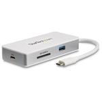 StarTech USB C Multiport Adapter - 4K HDMI - SD Slot - PD - USB C Hub
