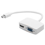 Blupeak Mini DisplayPort Male to HDMI & VGA Female Adapter