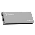 SilverStone MS10C M.2 SATA to USB 3.1 Portable SSD Enclosure - Charcoal