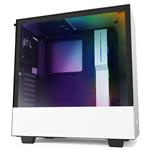 NZXT H510i Smart Tempered Glass Mid-Tower ATX Case - Matte White