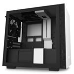 NZXT H210 Tempered Glass Mini-ITX Case - Matte White