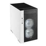 SilverStone RedLine RL08 Micro-ATX Tempered Glass RGB Case - Black and White