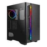 Antec NX400 ARGB Tempered Glass Mid-Tower ATX Case - Black