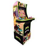 Arcade1Up Teenage Mutant Ninja Turtles 4-Player Arcade Cabinet with Riser