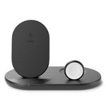 Belkin Boost Charge 3-in-1 Wireless Charging Dock for Apple Devices - Black