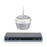 Biamp Devio SCR-20C Conferencing Hub & Ceiling Mic Bundle - White