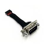 NUC Short Serial DB9 to 2.0mm 10-Pin Header Cable - 50mm