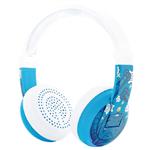 BuddyPhones WAVE IP67 Rated Bluetooth Headphones - Robot Blue