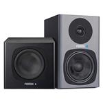 Bundle Deal: Fostex PM0.4d Active Speaker System (Grey) + PM-Submini Subwoofer