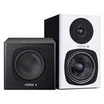 Bundle Deal: Fostex PM0.4d Active Speaker System (White) + PM-Submini Subwoofer
