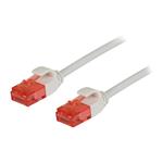 CAT6A 1.5m Ultra Thin UTP Ethernet Patch Cable - White