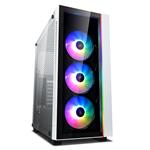 Deepcool Matrexx 55 V3 ADD-RGB 3F Tempered Glass Mid-Tower E-ATX Case - White